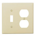 Leviton Wallplates Mid Nyl Tog/Dup-E PJ18-E